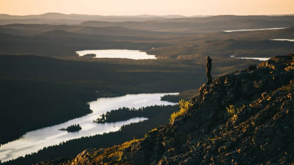 hiking in lapland