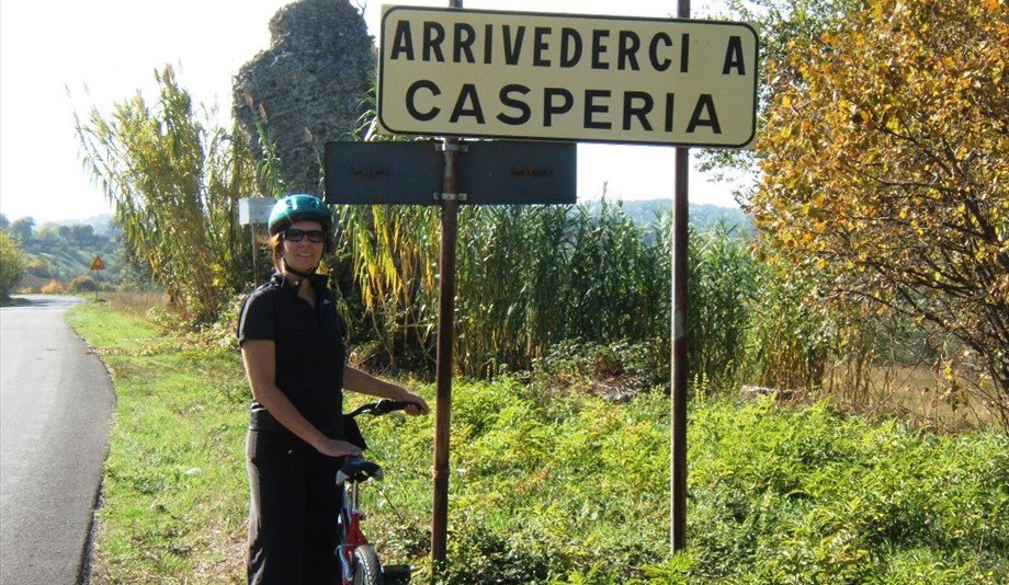 active holiday in europe cycling in casperia