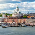 city of Helsinki with Cathedral