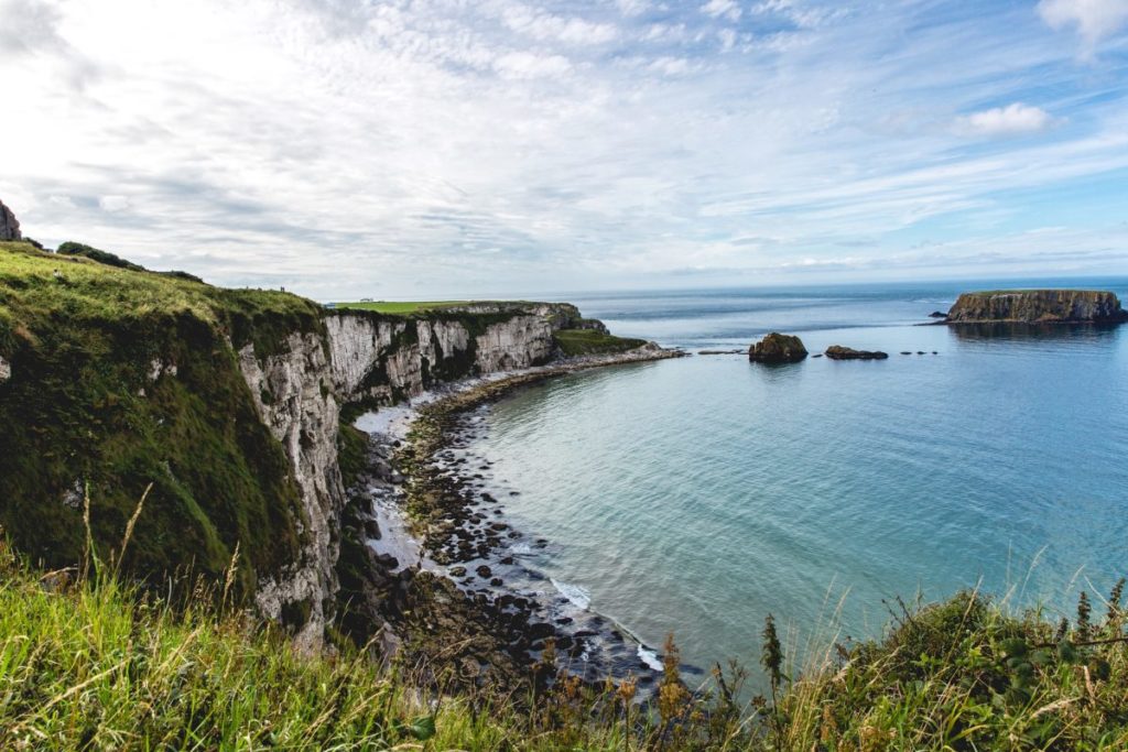 lush coastline in northern ireland