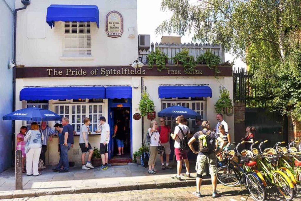 a traditional east london pub