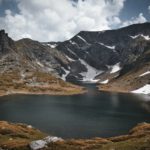 lake and mountain in bulgaria