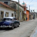 car in a street in cuba