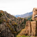 mountain village in the french pyrenees