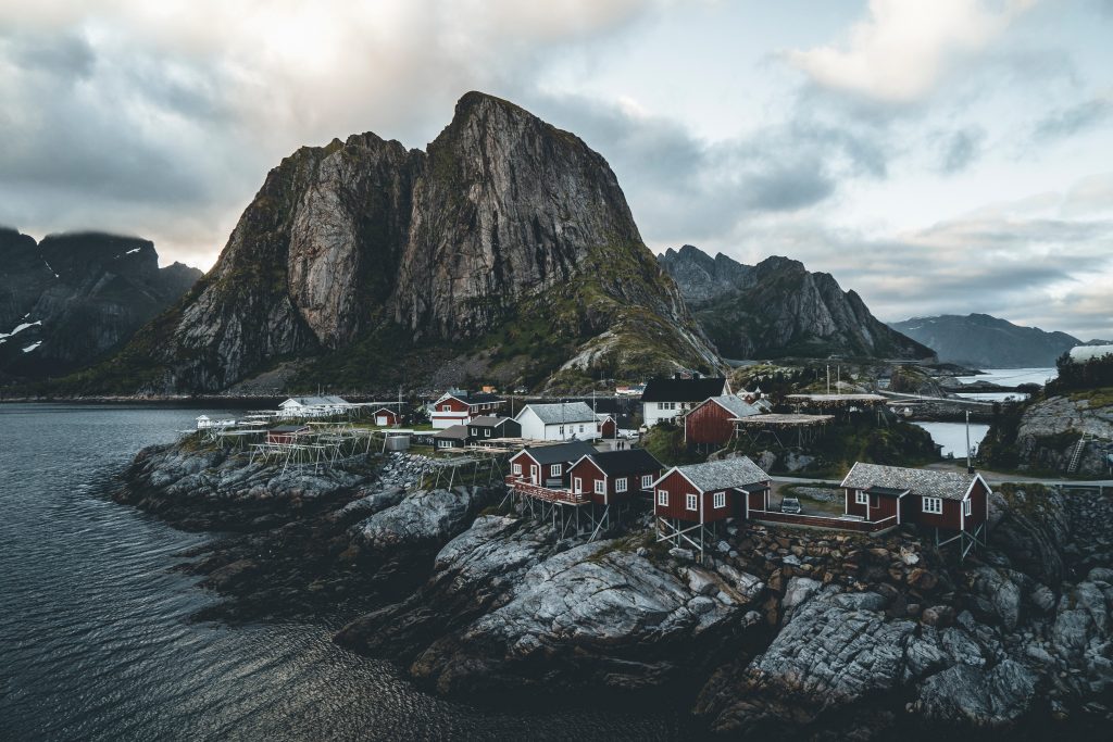 fishing village in lofoten