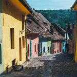 colourful houses in mexico