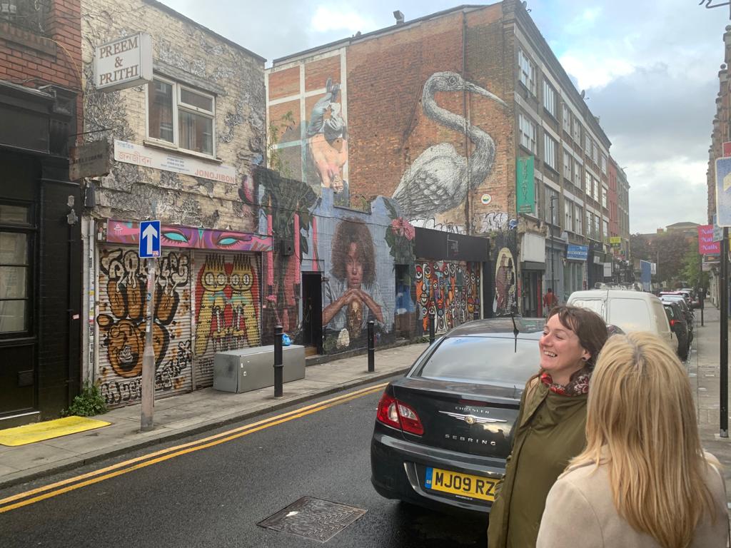 street art in brick lane