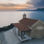 chapel next to the sea in crete