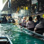 floating market in bangkok