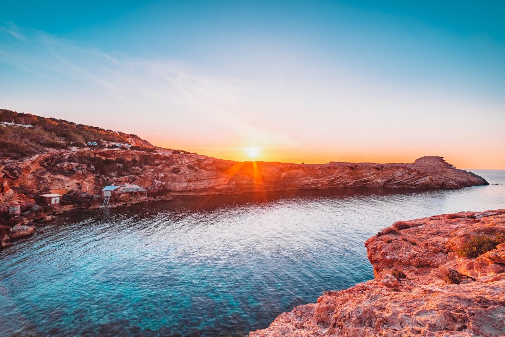 sunrise in ibiza