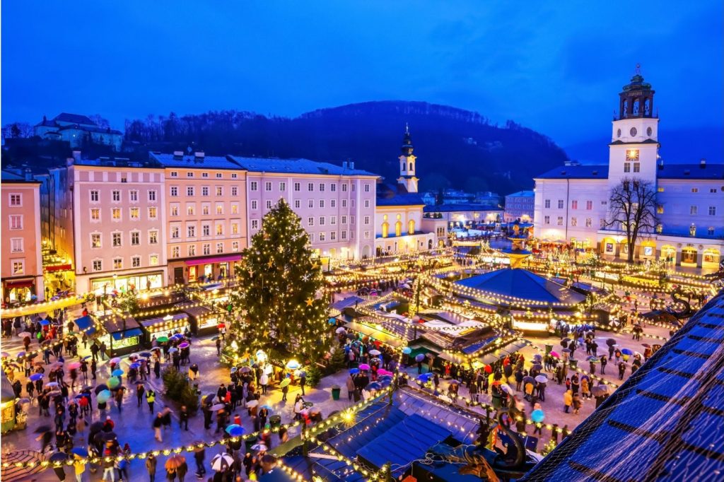 christmas market in salzburg