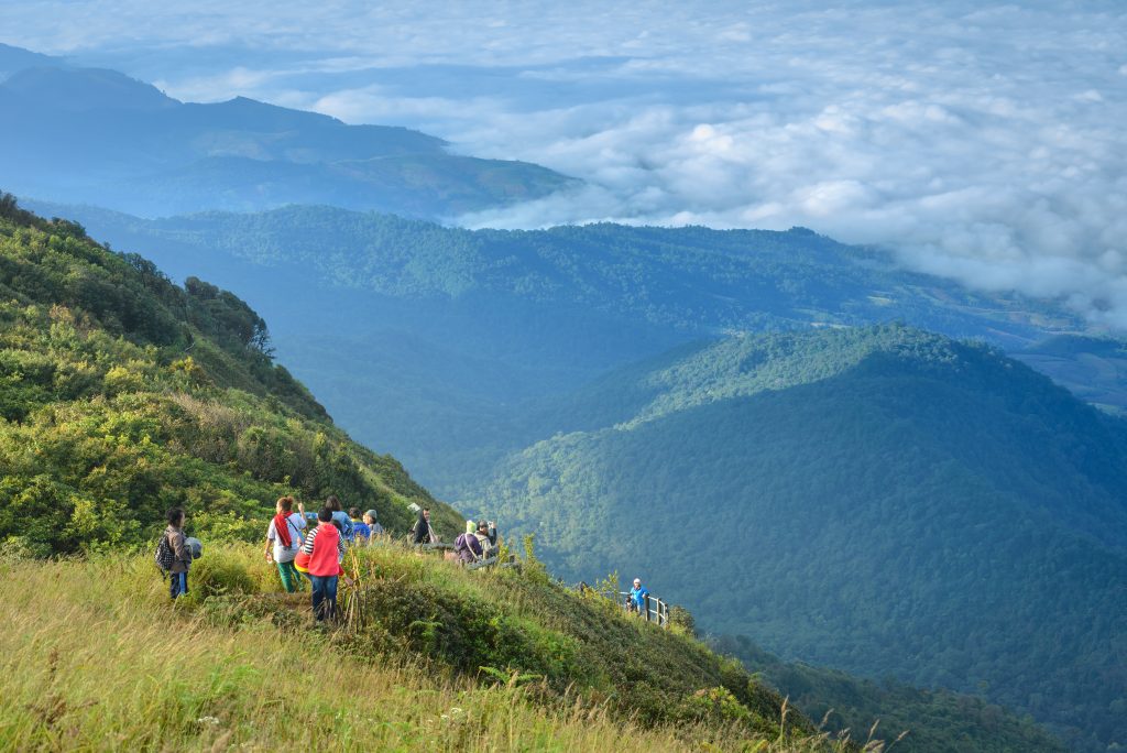 trekking in northern thailand