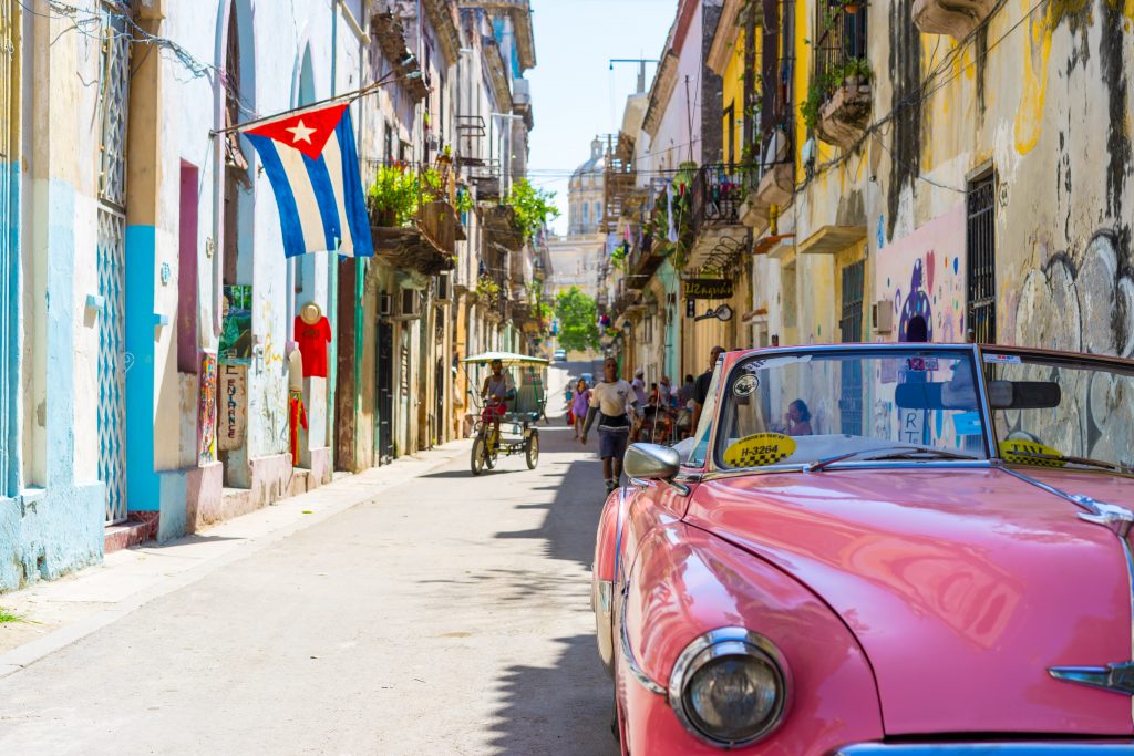 classic car in havana cuba