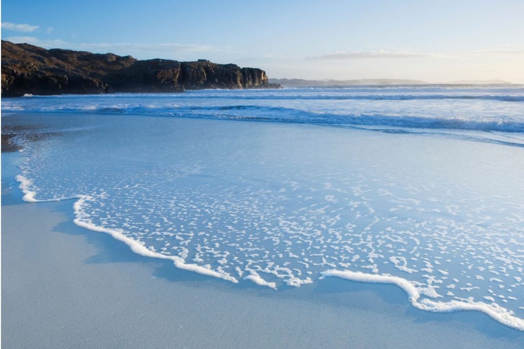 oldshoremore beach in scotland